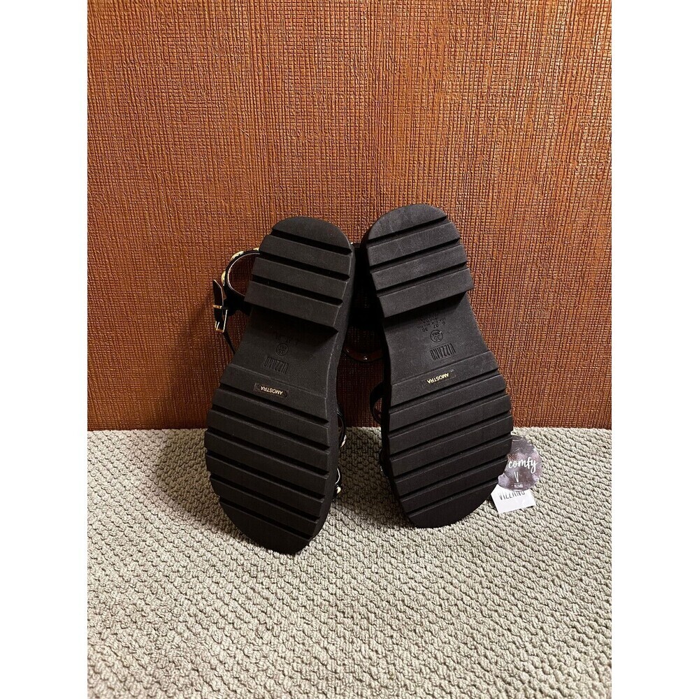 Vizzano Studded Sandals Size 6 (Style Code Pelica 6499.119) Black - Picture 4 of 5
